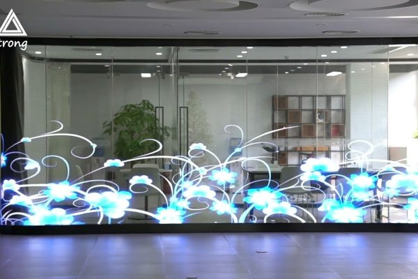 transparent led walls